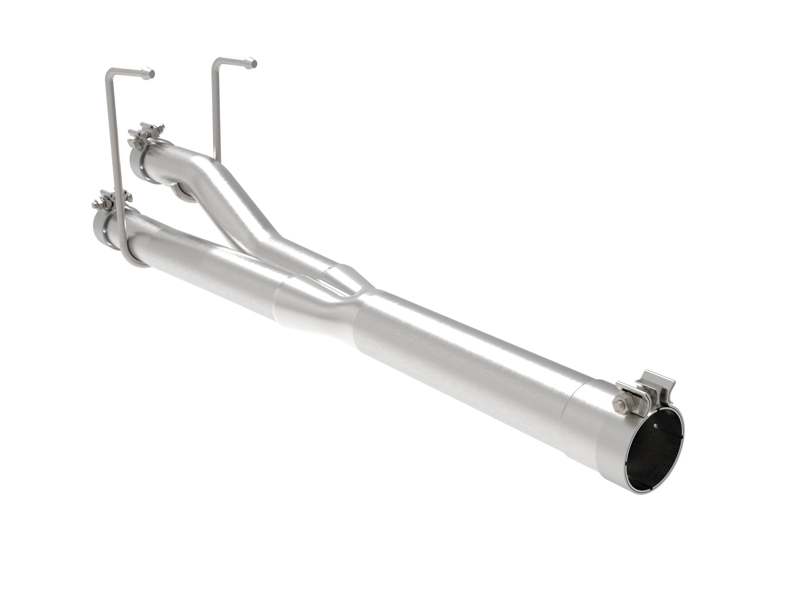 aFe 409 Stainless Steel Muffler Delete Pipe | Ram 1500 (09-19) V8-5.7L Dual Exhaust (49C42072NM)