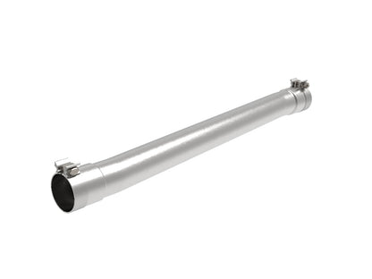 aFe 3in 409 Stainless Steel Muffler Delete Pipe | GM Silverado/Sierra 1500 V8-6.2L (19) (49C44114NM)