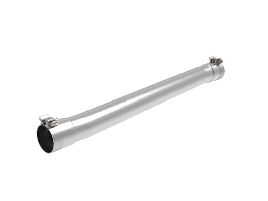aFe 3in 409 Stainless Steel Muffler Delete Pipe | GM Silverado/Sierra 1500 V8-6.2L (19) (49C44114NM)