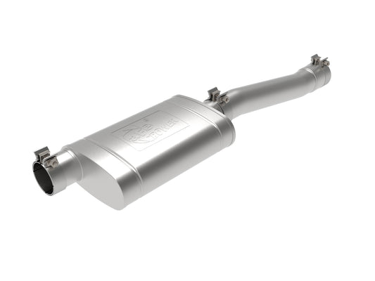 aFe 3in 409 Stainless Steel Muffler Upgrade Pipe | 2019 GM Silverado/Sierra 1500 V8-6.2L (49C44114)