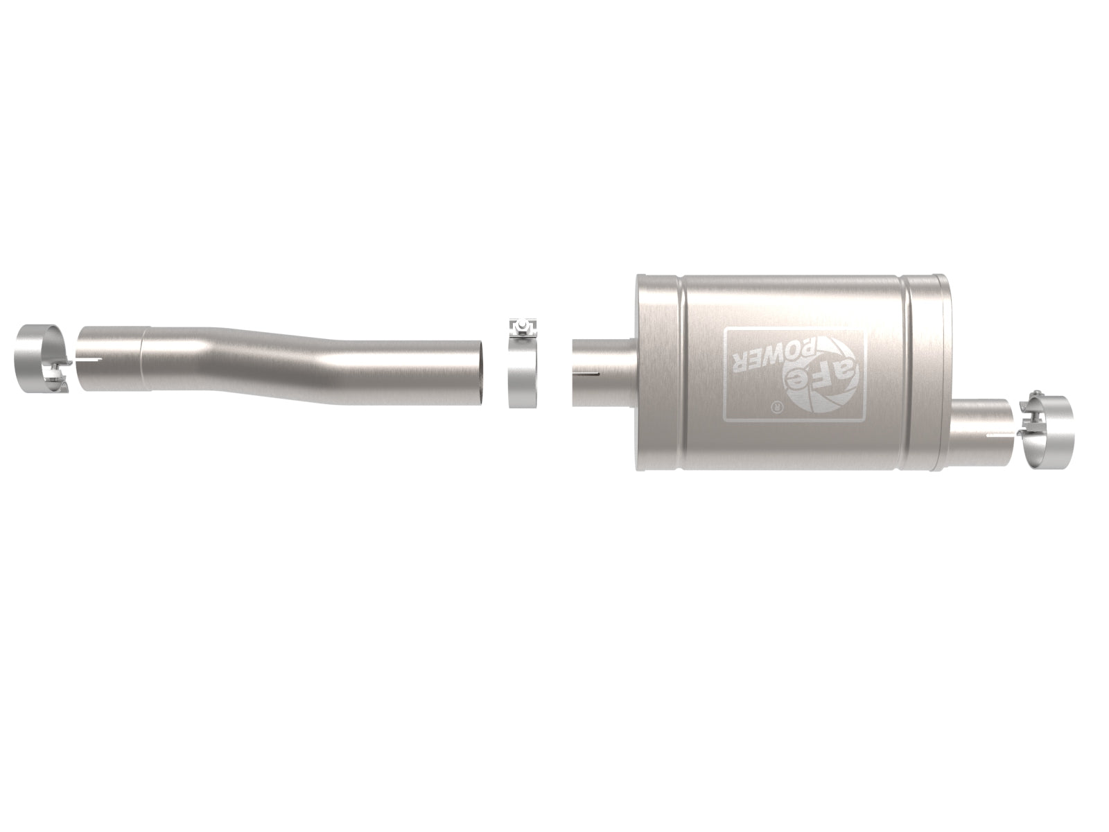 aFe Apollo GT Series 409 SS Muffler Upgrade Pipe | Silverado 1500 (20-21,23) (49C44137)