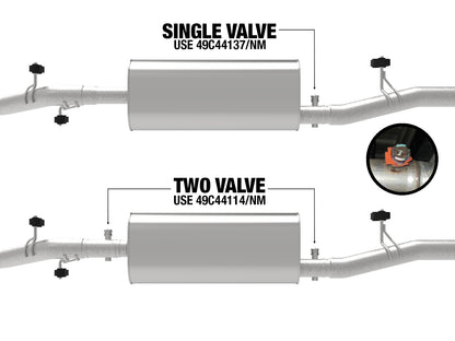 aFe Apollo GT Series 409 SS Muffler Upgrade Pipe | Silverado 1500 (20-21,23) (49C44137)