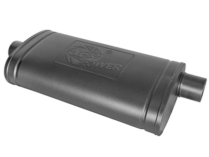 aFe MACH Force-Xp 409 SS Oval Black Muffler | Universal (49M00016-B)
