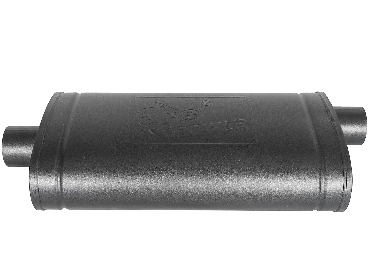 aFe MACH Force-Xp 409 SS Oval Black Muffler | Universal (49M00016-B)