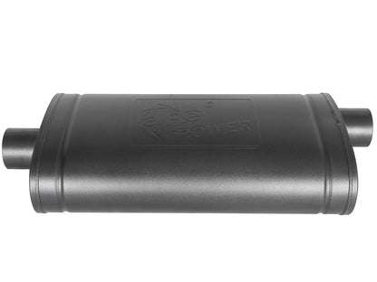 aFe MACH Force-Xp 409 SS Oval Black Muffler | Universal (49M00016-B)