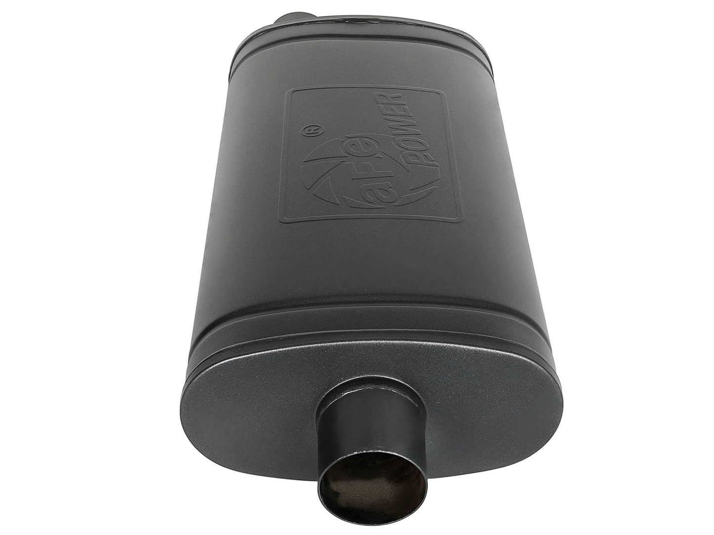 aFe MACH Force-Xp 409 SS Oval Black Muffler | Universal (49M00016-B)