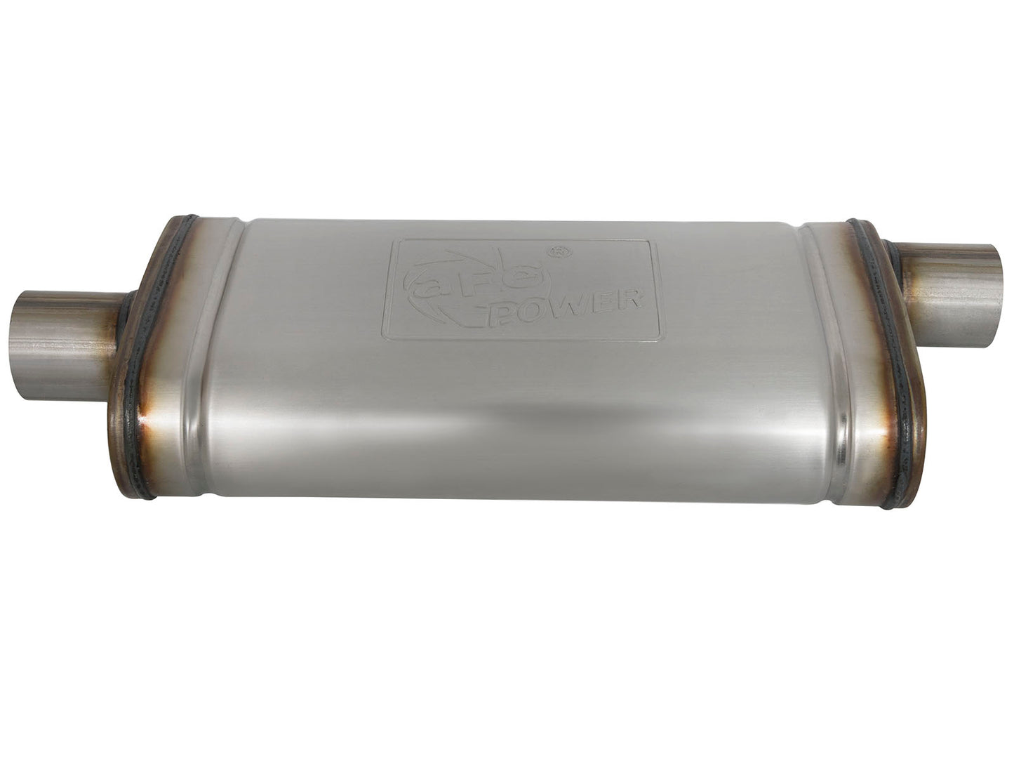 aFe MACH Force-Xp 409 SS Muffler | Universal 2.5in Center/Offset (49M00019)