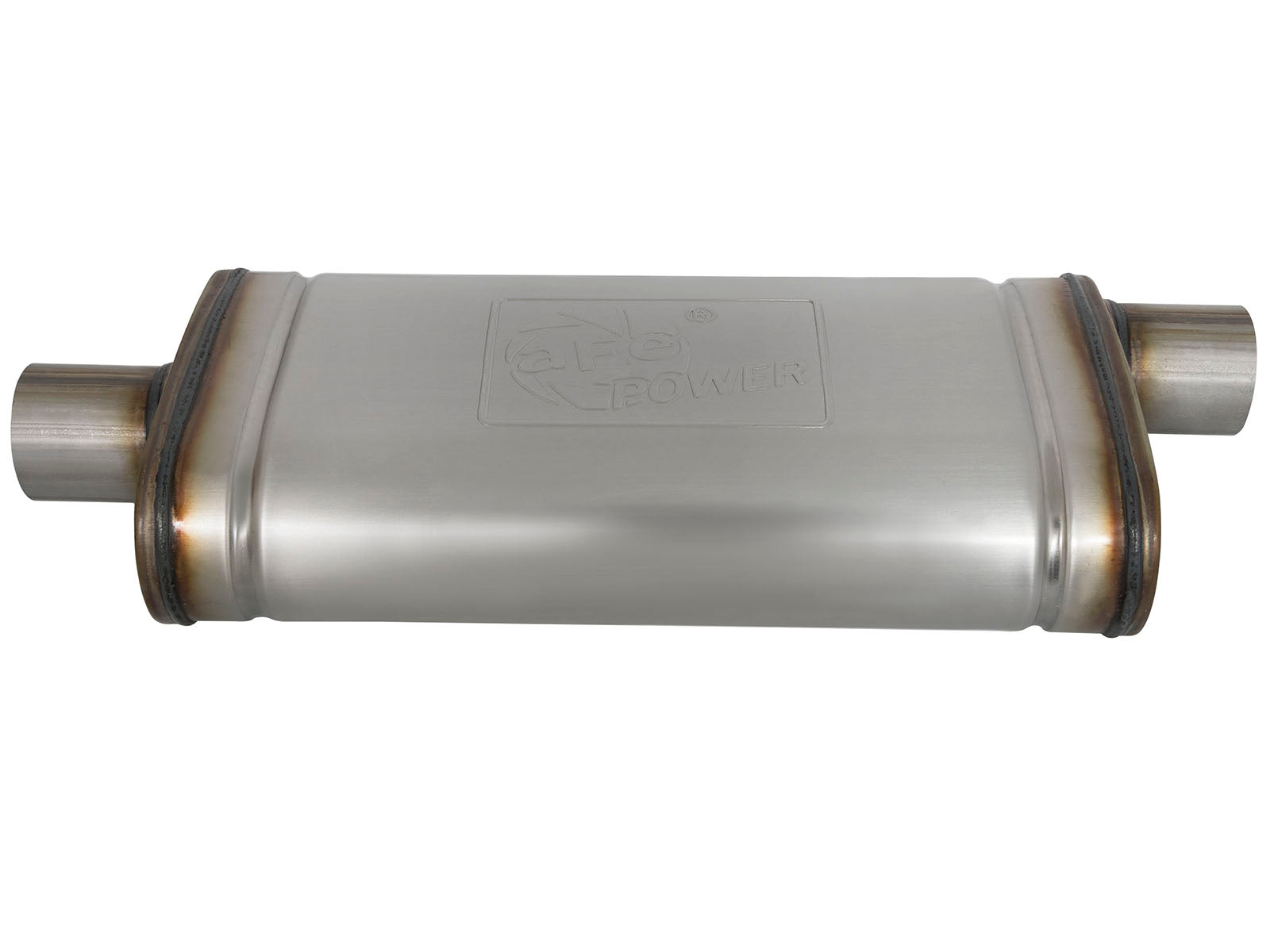 aFe MACH Force-Xp 409 SS Muffler | Universal 2.5in Center/Offset (49M00019)