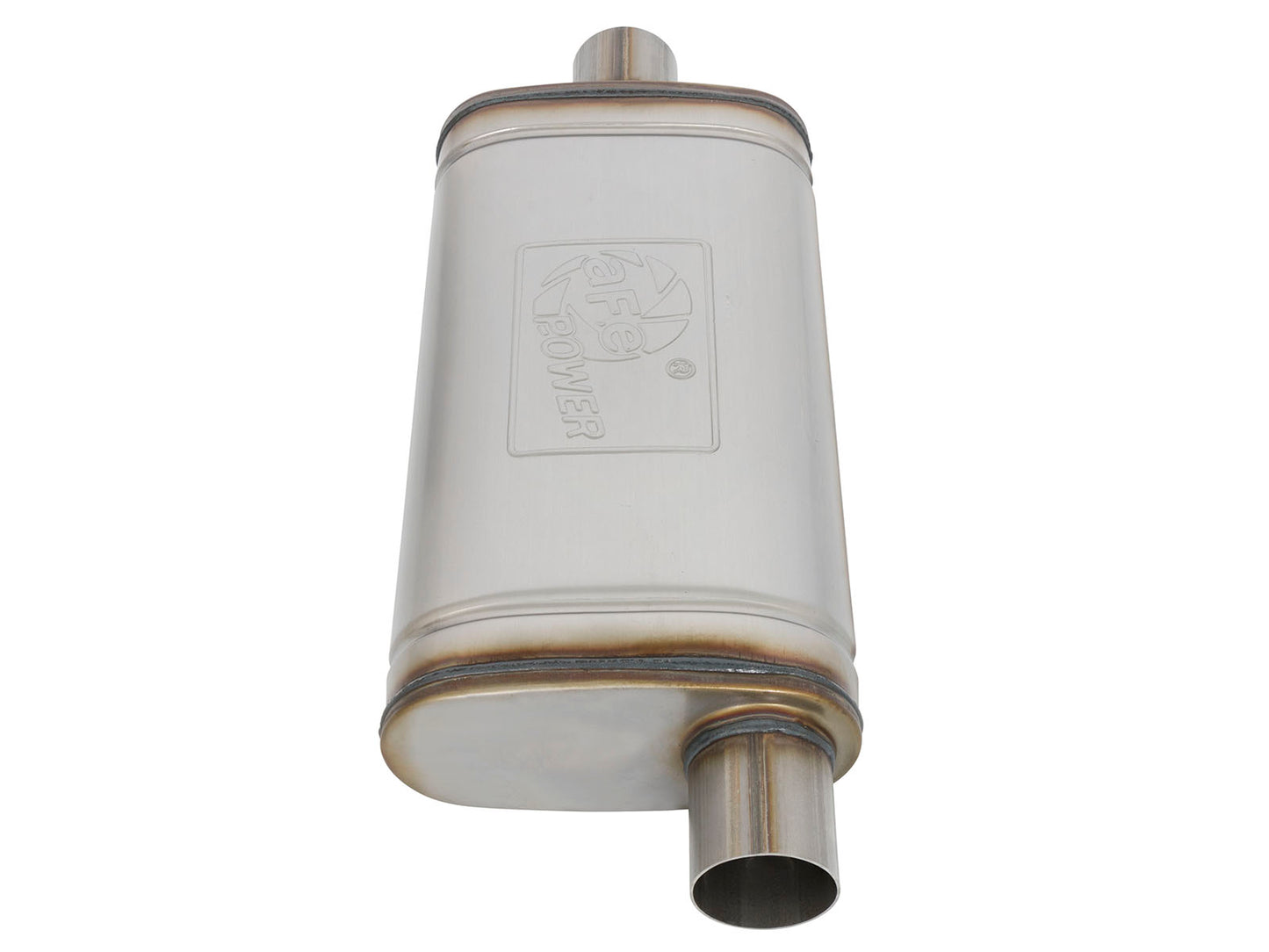aFe MACH Force-Xp 409 SS Muffler | Universal 2.5in Center/Offset (49M00019)