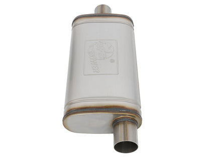 aFe MACH Force-Xp 409 SS Muffler | Universal 2.5in Center/Offset (49M00019)