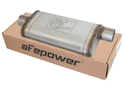 aFe MACH Force-Xp 409 SS Muffler | Universal 3in Center/Offset (49M00020)