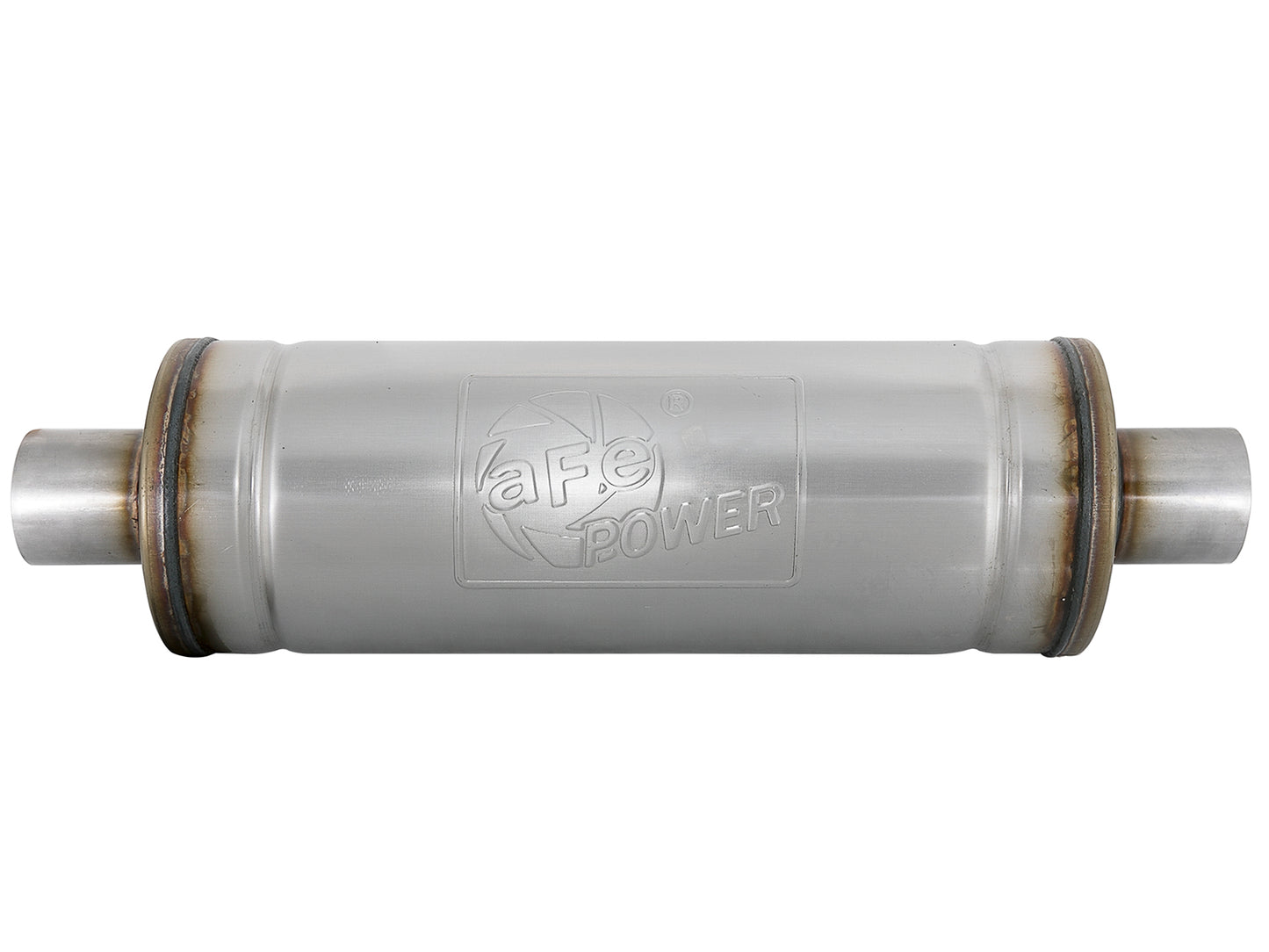 aFe MACH Force-Xp 409 SS Muffler | Universal 2.5in Center/Center (49M00021)