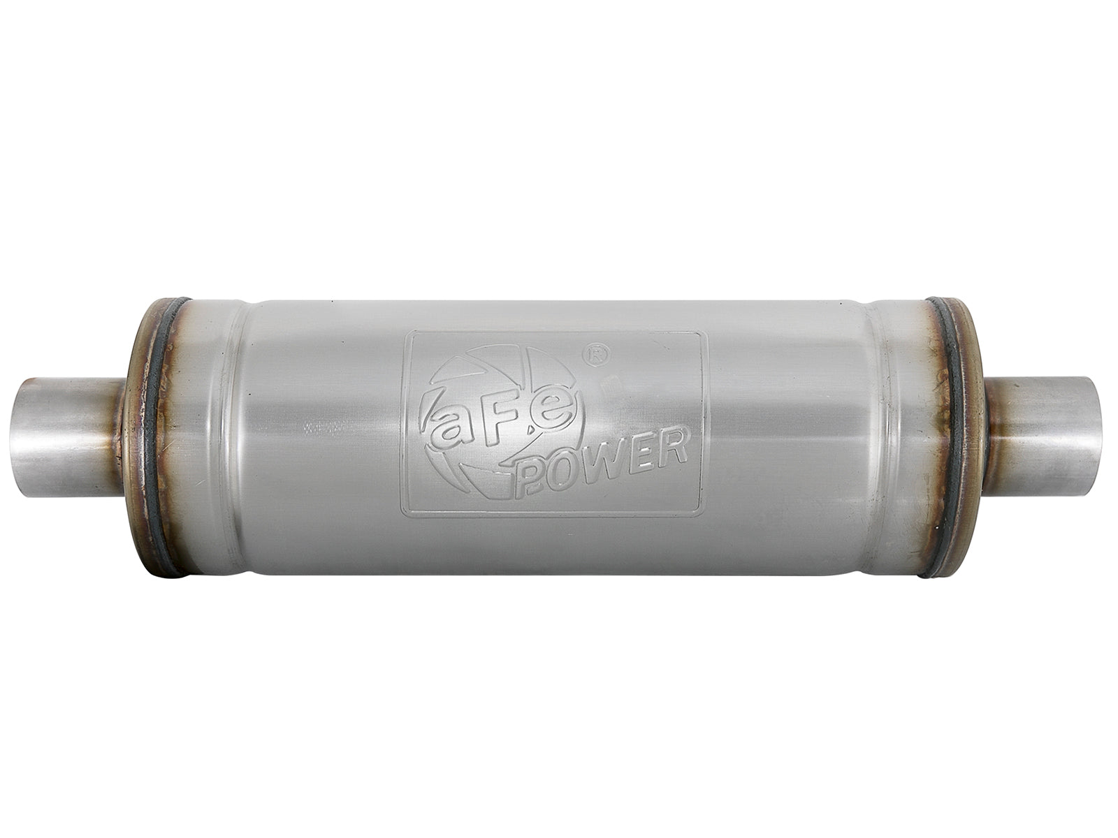 aFe MACH Force-Xp 409 SS Muffler | Universal 2.5in Center/Center (49M00021)