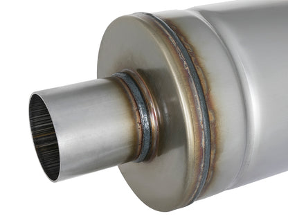 aFe MACH Force-Xp 409 SS Muffler | Universal 2.5in Center/Center (49M00021)