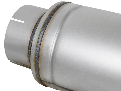aFe ATLAS 5in Center/Center Aluminized Steel Muffler | Universal (49M00023)