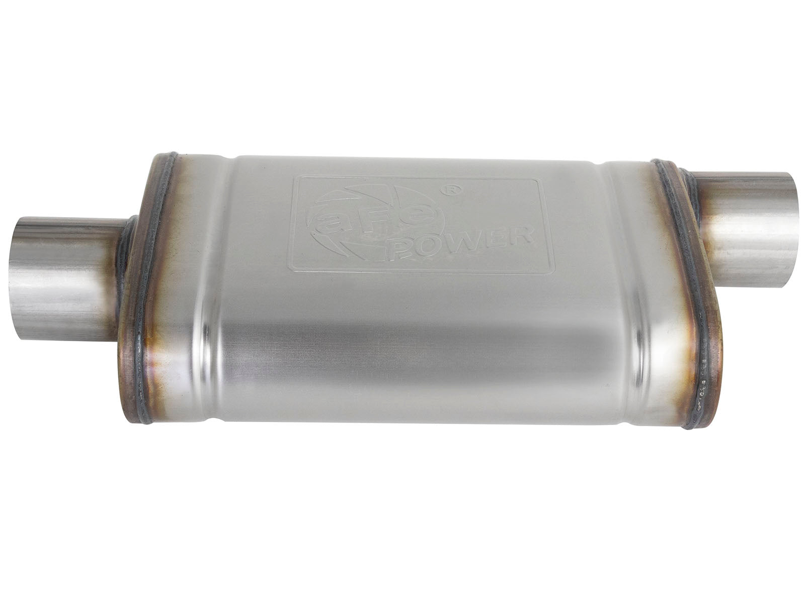 aFe MACH Force-Xp 409 SS Oval Gray Muffler | Universal (49M00031)