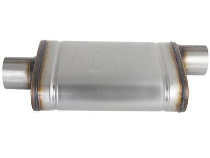 aFe MACH Force-Xp 409 SS Oval Gray Muffler | Universal (49M00031)