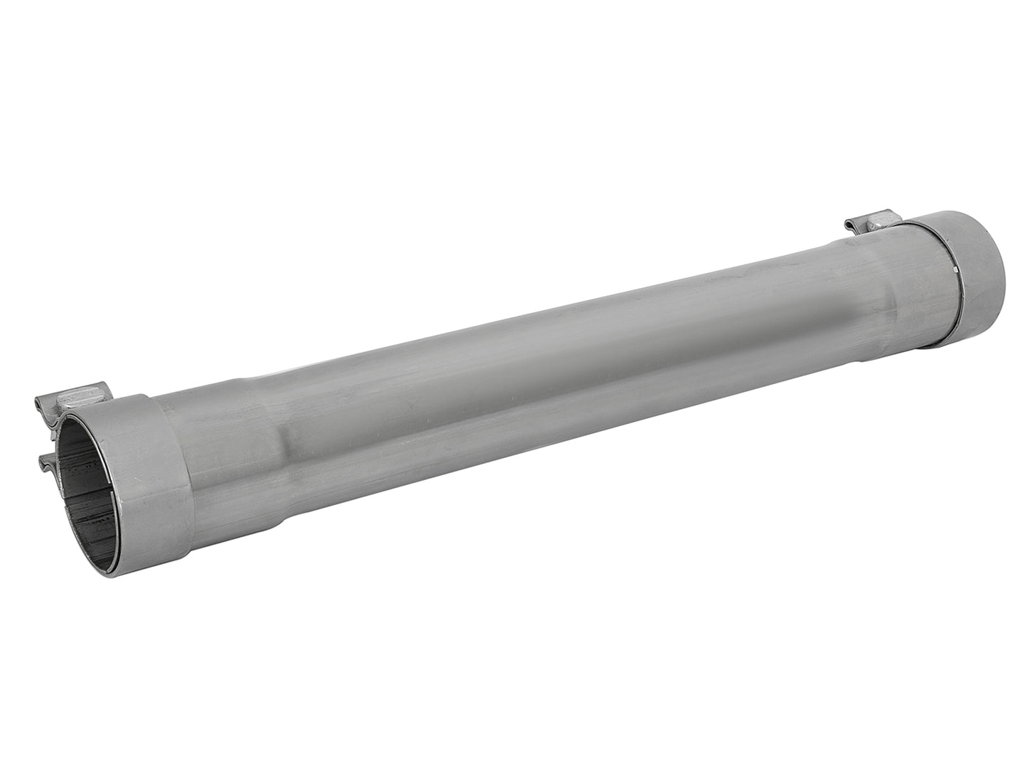 aFe MACH Force-Xp 409 SS Muffler Pipe 2.5in. Inlet/Outlet / 14in. Body / 20in. Length