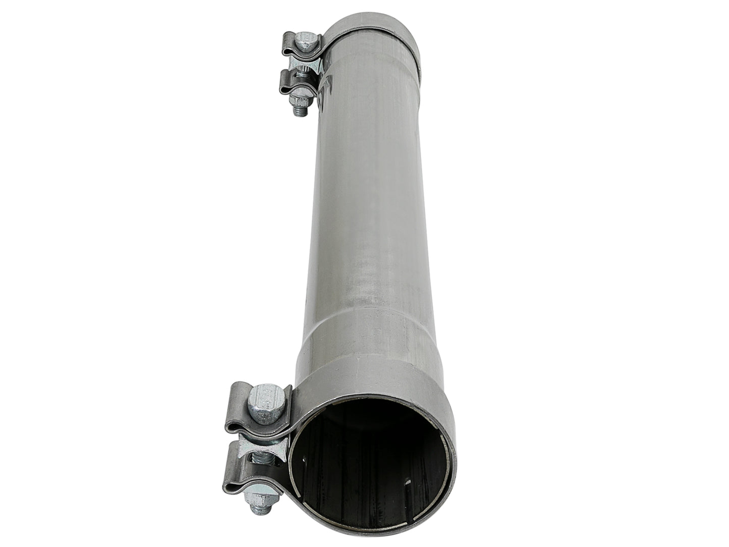 aFe MACH Force-Xp 409 SS Muffler Pipe 2.5in. Inlet/Outlet / 14in. Body / 20in. Length