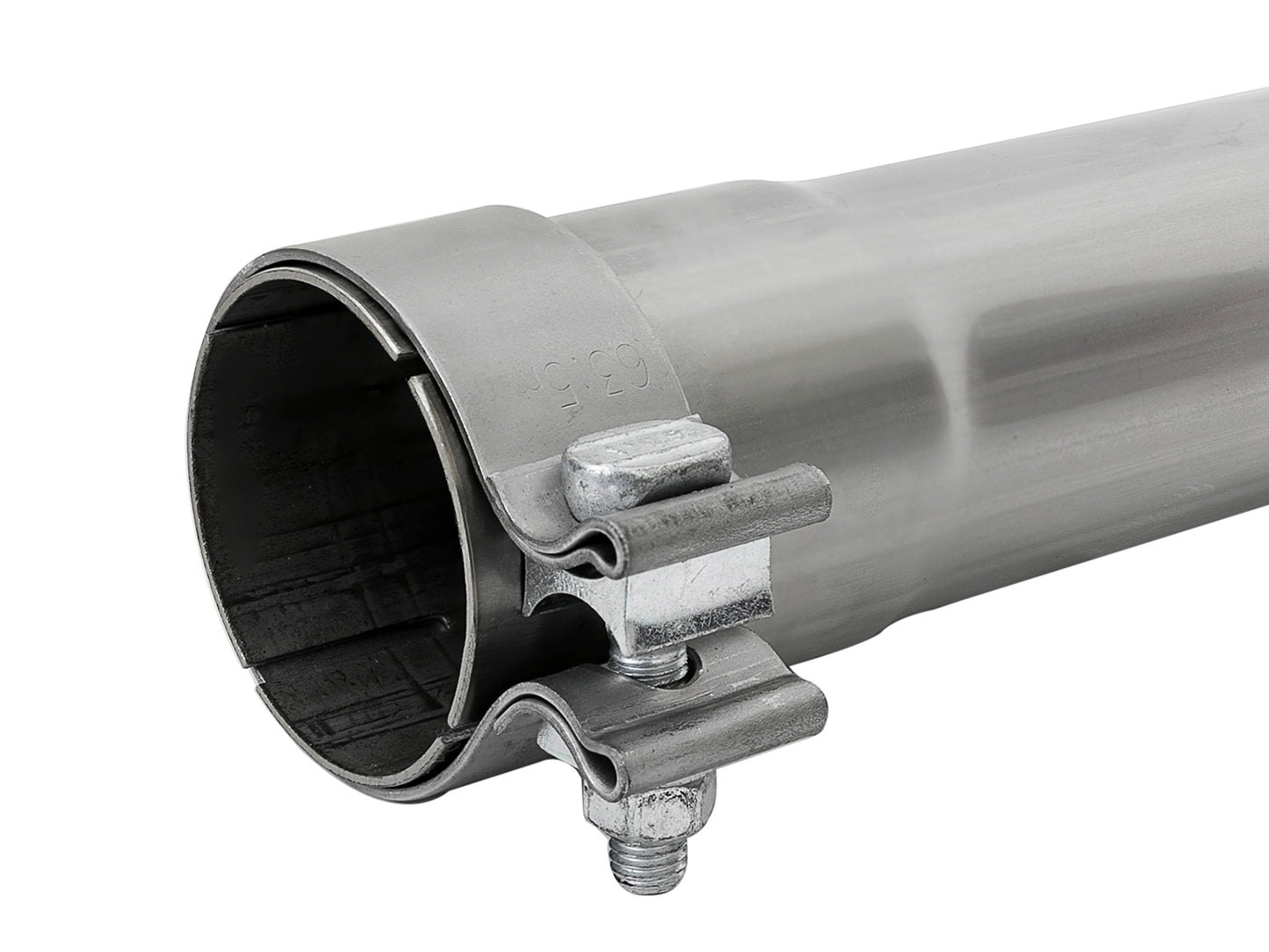 aFe MACH Force-Xp 409 SS Muffler Pipe 2.5in. Inlet/Outlet / 14in. Body / 20in. Length