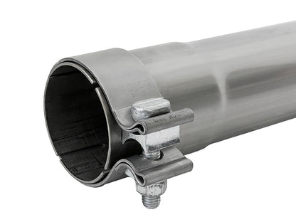 aFe MACH Force-Xp 409 SS Muffler Pipe 2.5in. Inlet/Outlet / 14in. Body / 20in. Length