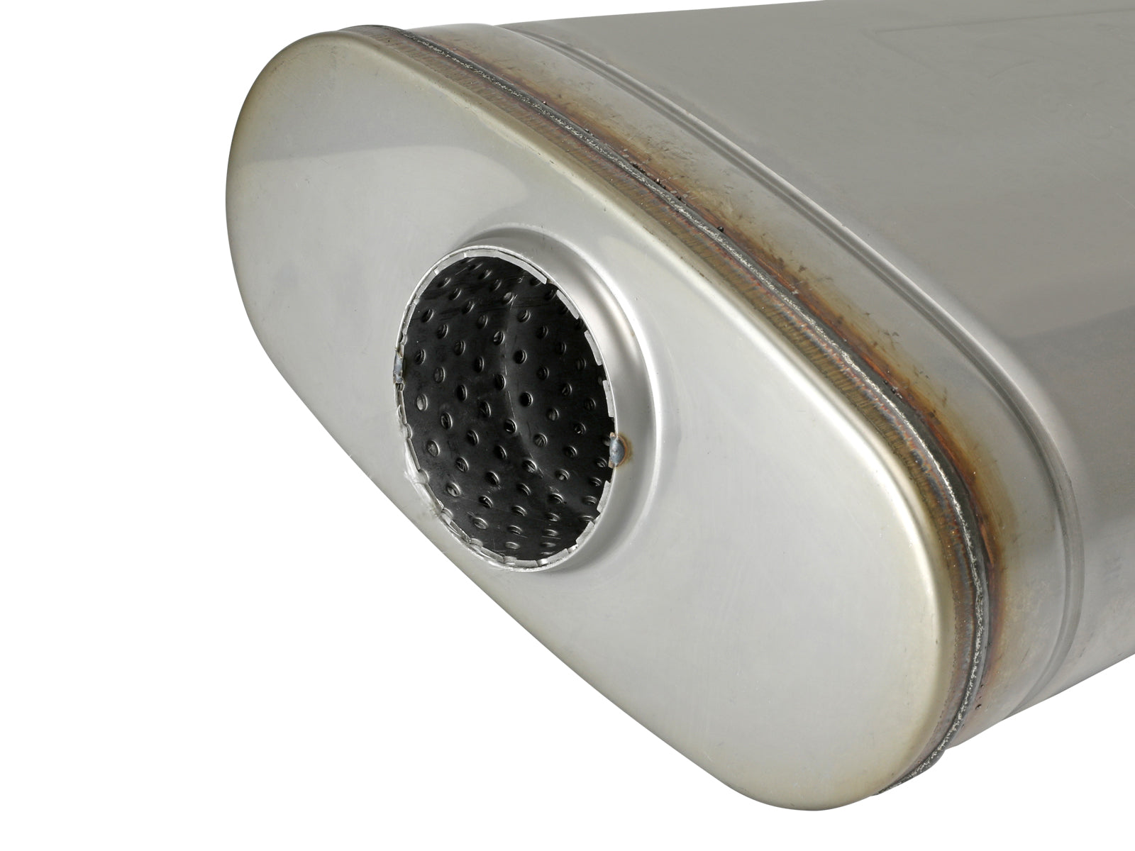 aFe MACH Force-Xp SS Muffler | 2.5in Center/Offset 18in L x 9in W x 4in H (49M30019)