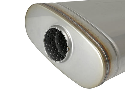 aFe MACH Force-Xp SS Muffler | 2.5in Center/Offset 18in L x 9in W x 4in H (49M30019)