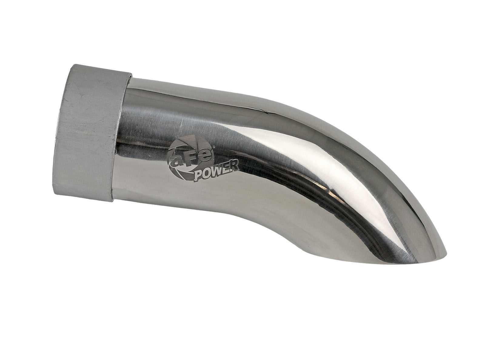 aFe 2.5in Clamp-on Exhaust Tip | MACH Force-Xp 304 Stainless Steel Polished (49T25254-P09)