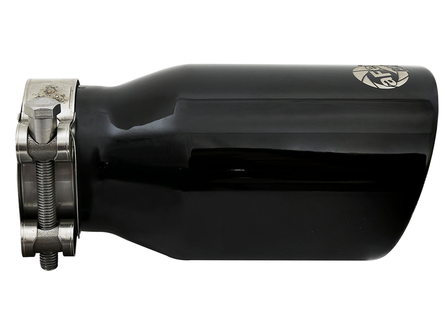 aFe 409 Stainless Steel Clamp-On Exhaust Tip Black | MACH Force-Xp (49T25354-B07)