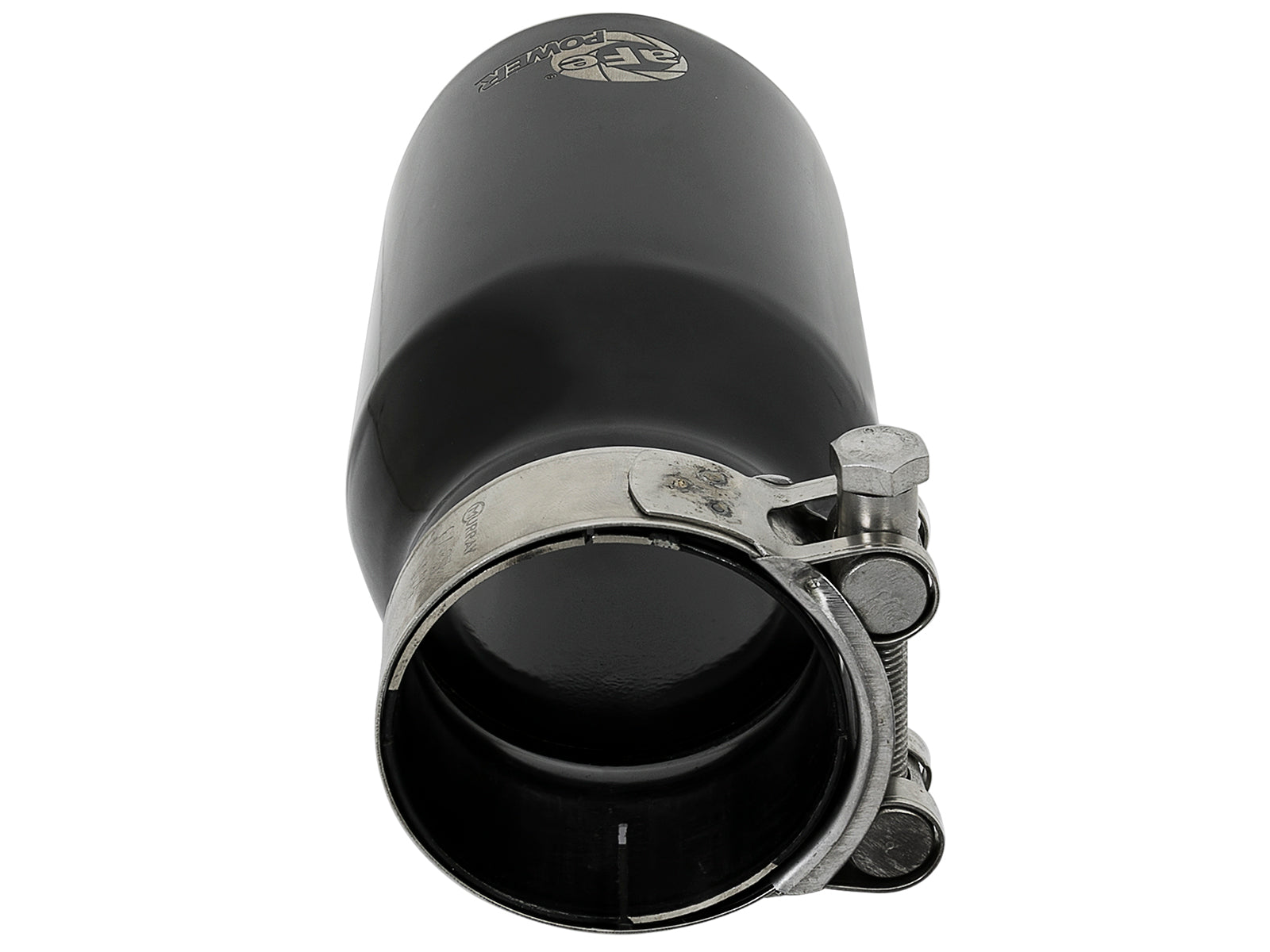 aFe 409 Stainless Steel Clamp-On Exhaust Tip Black | MACH Force-Xp (49T25354-B07)