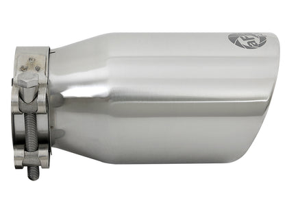 aFe MACH Force-Xp SS 2.5in Inlet/3.5in Outlet Clamp-On Exhaust Tip (49T25354-P07)