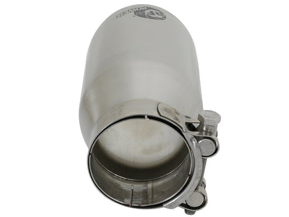 aFe MACH Force-Xp SS 2.5in Inlet/3.5in Outlet Clamp-On Exhaust Tip (49T25354-P07)