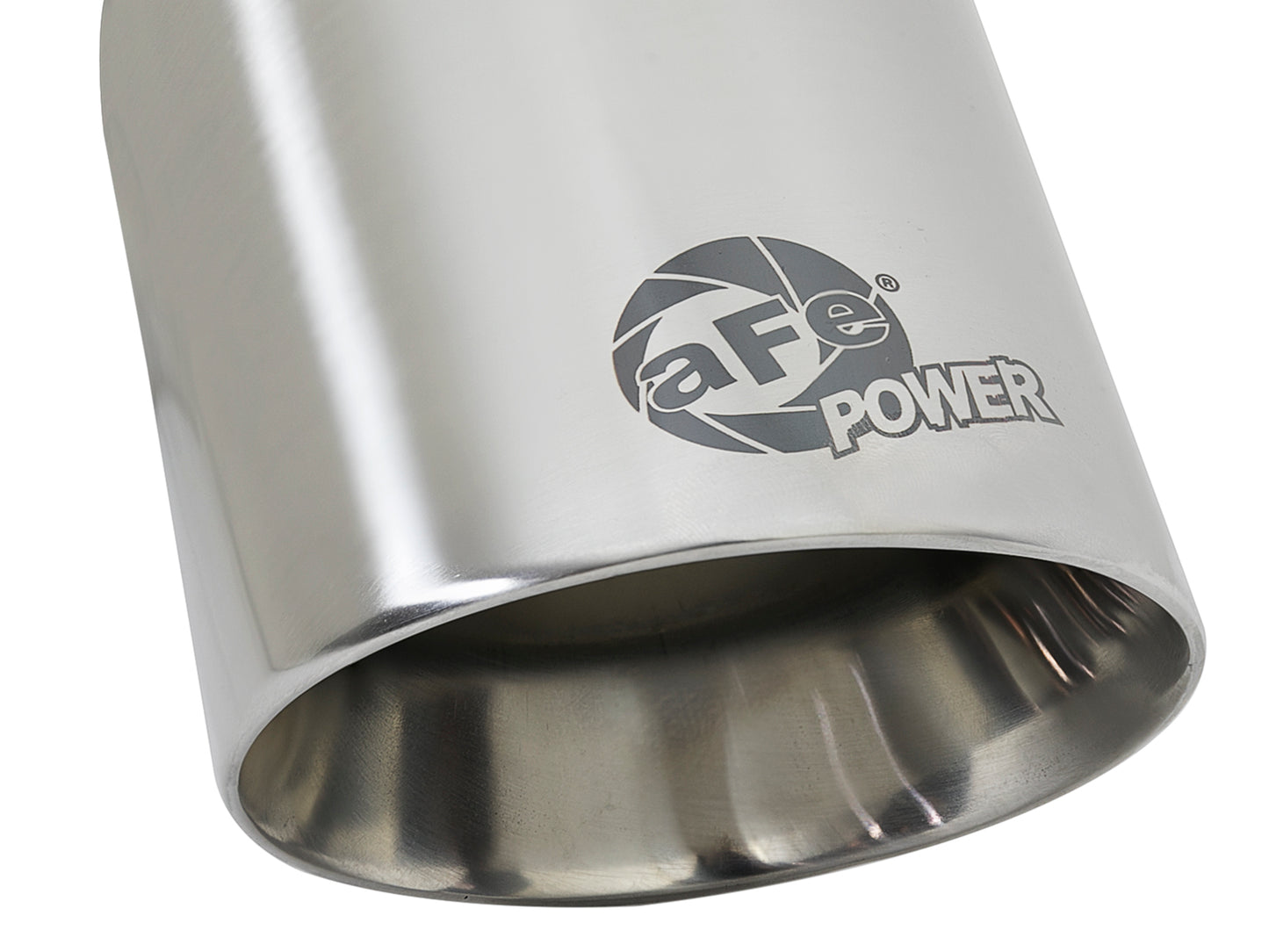 aFe MACH Force-Xp SS 2.5in Inlet/3.5in Outlet Clamp-On Exhaust Tip (49T25354-P07)