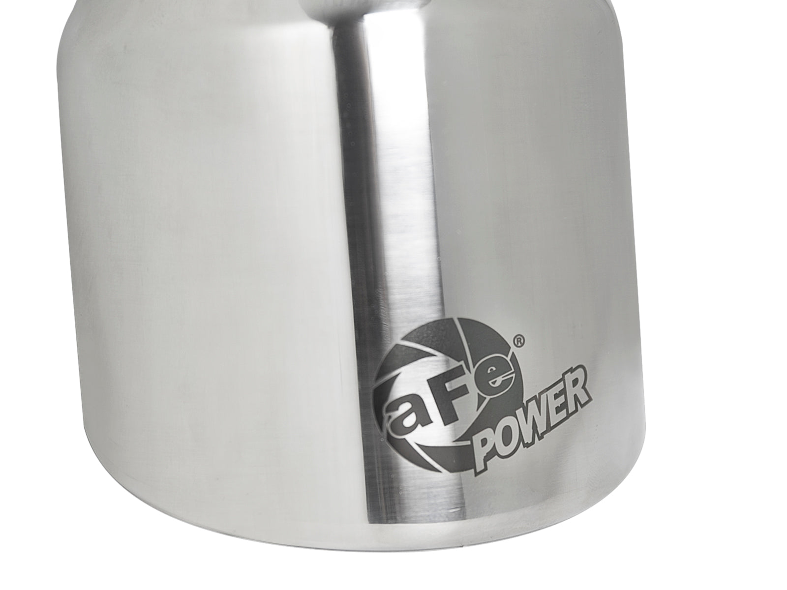 aFe 2.5in Inlet/4in Outlet/6in L Clamp-On SS Exhaust Tip (49T25404-P06)