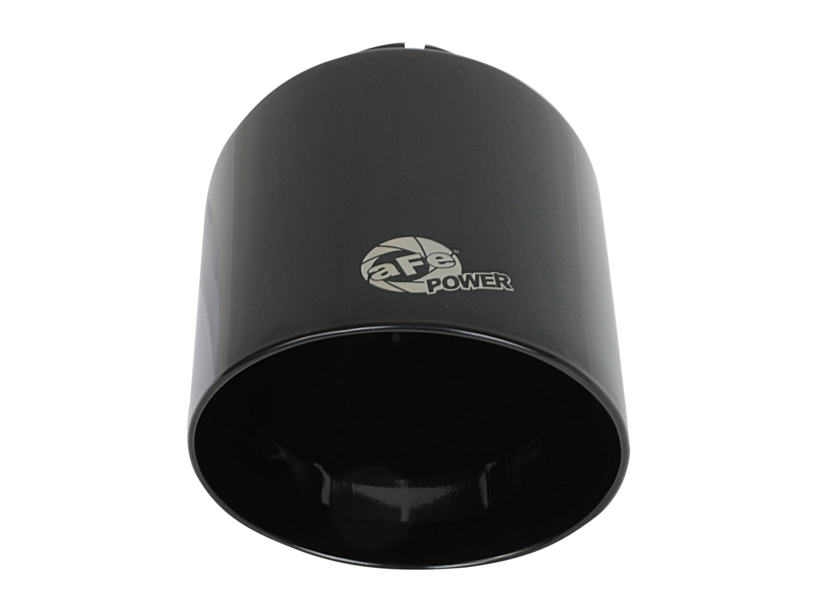 aFe 2.5in Inlet 4.5in Outlet 7in L SS Clamp-On Exhaust Tip Black | MACH Force-Xp 49T25454-B071