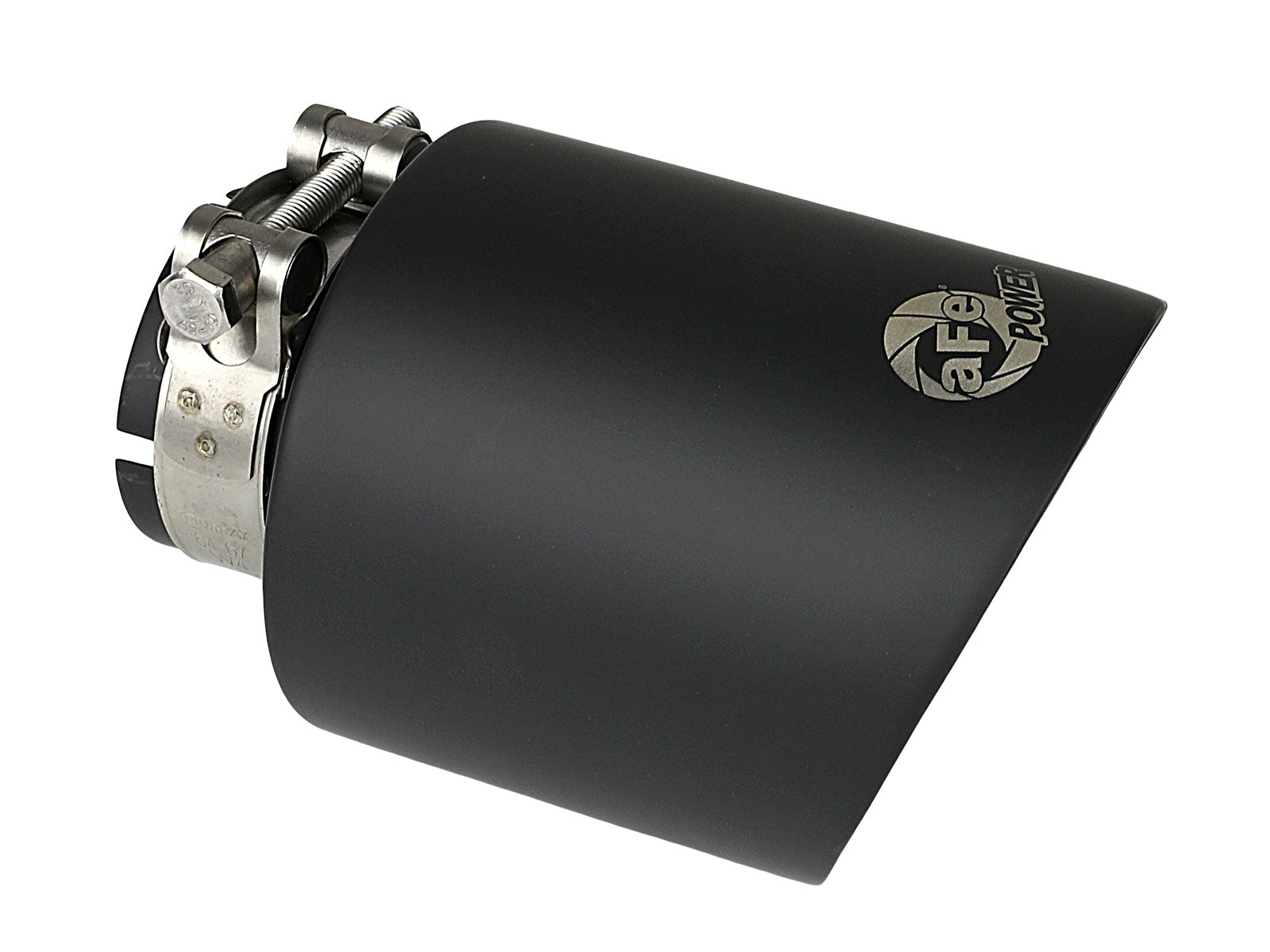 aFe 2.5in. Clamp-On Exhaust Tip 304 Stainless Steel Black Velvet | (49T25454-B072)