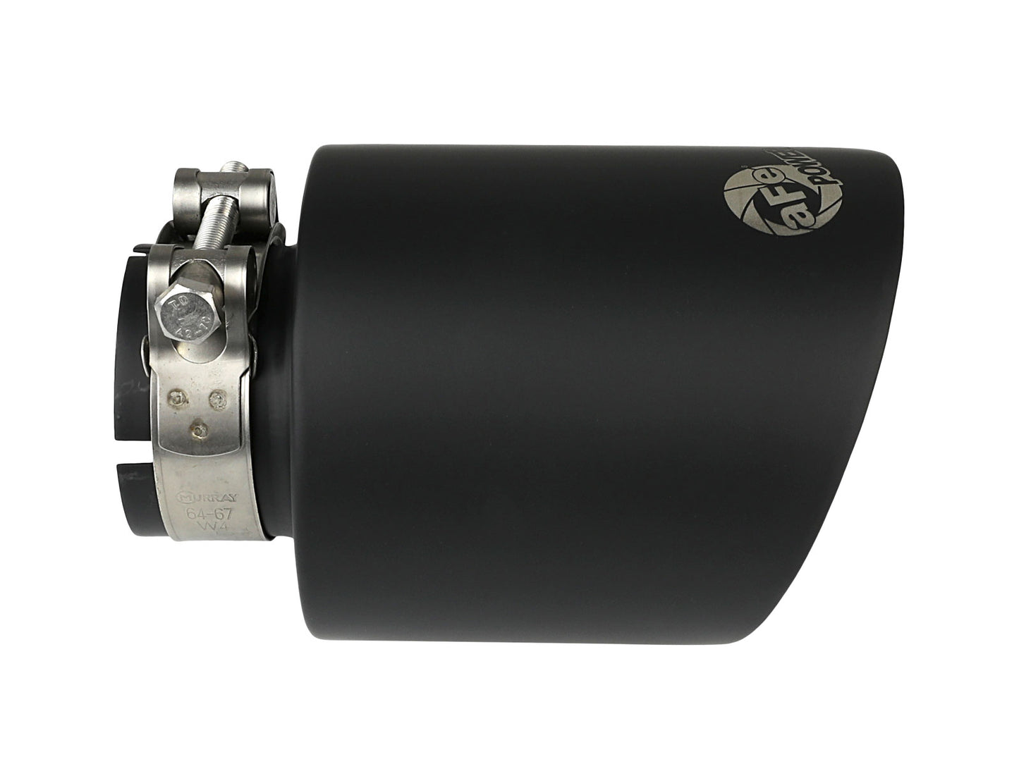 aFe 2.5in. Clamp-On Exhaust Tip 304 Stainless Steel Black Velvet | (49T25454-B072)