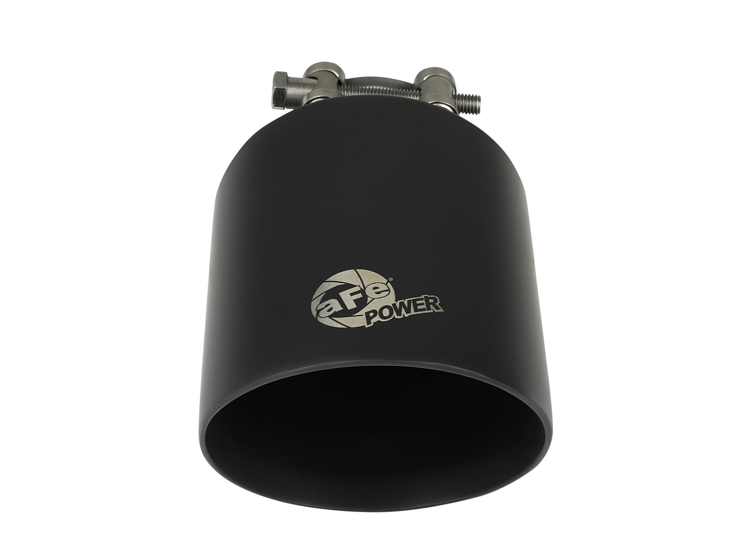 aFe 2.5in. Clamp-On Exhaust Tip 304 Stainless Steel Black Velvet | (49T25454-B072)