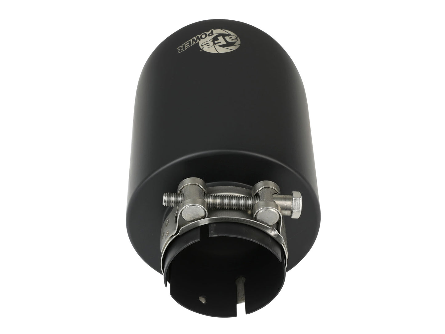 aFe 2.5in. Clamp-On Exhaust Tip 304 Stainless Steel Black Velvet | (49T25454-B072)