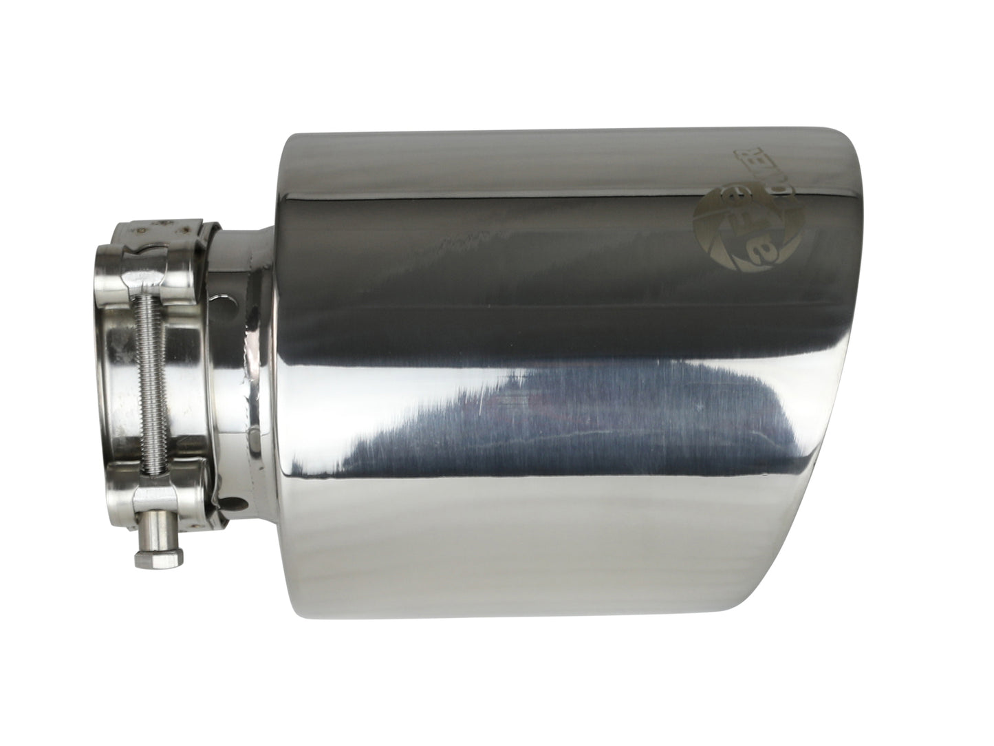 aFe 2.5in Clamp-On Exhaust Tip 304 Stainless Steel Polished | MACH Force-Xp (49T25454-P071)