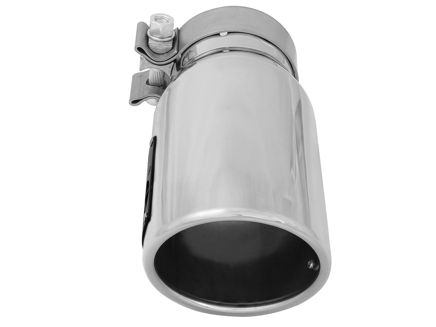 aFe MACH Force-Xp SS 3in Inlet/4in Outlet/9in Length Clamp-On Exhaust Tip (49T30401-P09)