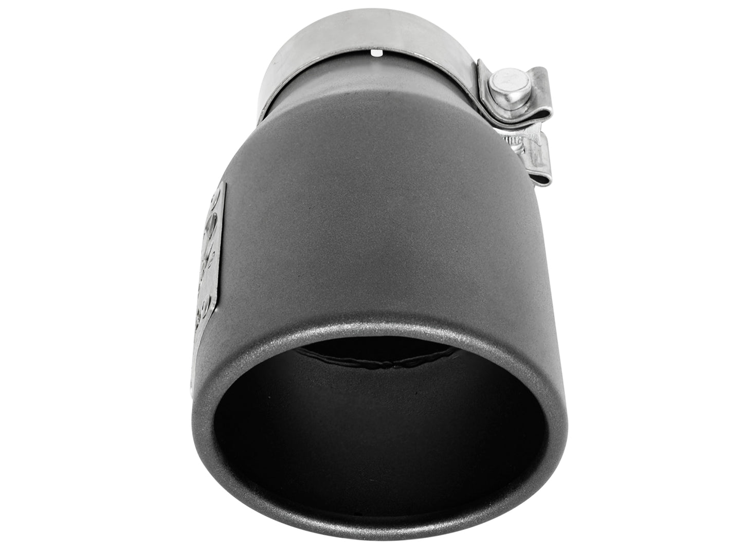 aFe SS Clamp-On Exhaust Tip 3in x 4.5in | MACH Force-Xp 409 Black (49T30451-B091)