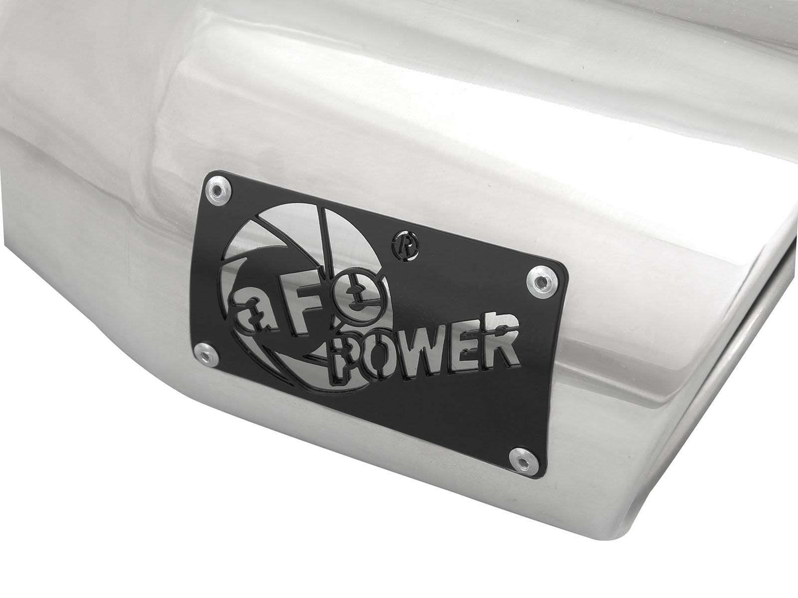 aFe MACH Force-Xp SS 3in Inlet/4-1/2in Outlet/9in Length Clamp-On Exhaust Tip (49T30451-P09)
