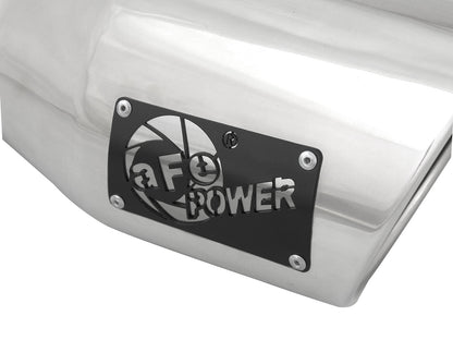 aFe MACH Force-Xp SS 3in Inlet/4-1/2in Outlet/9in Length Clamp-On Exhaust Tip (49T30451-P09)