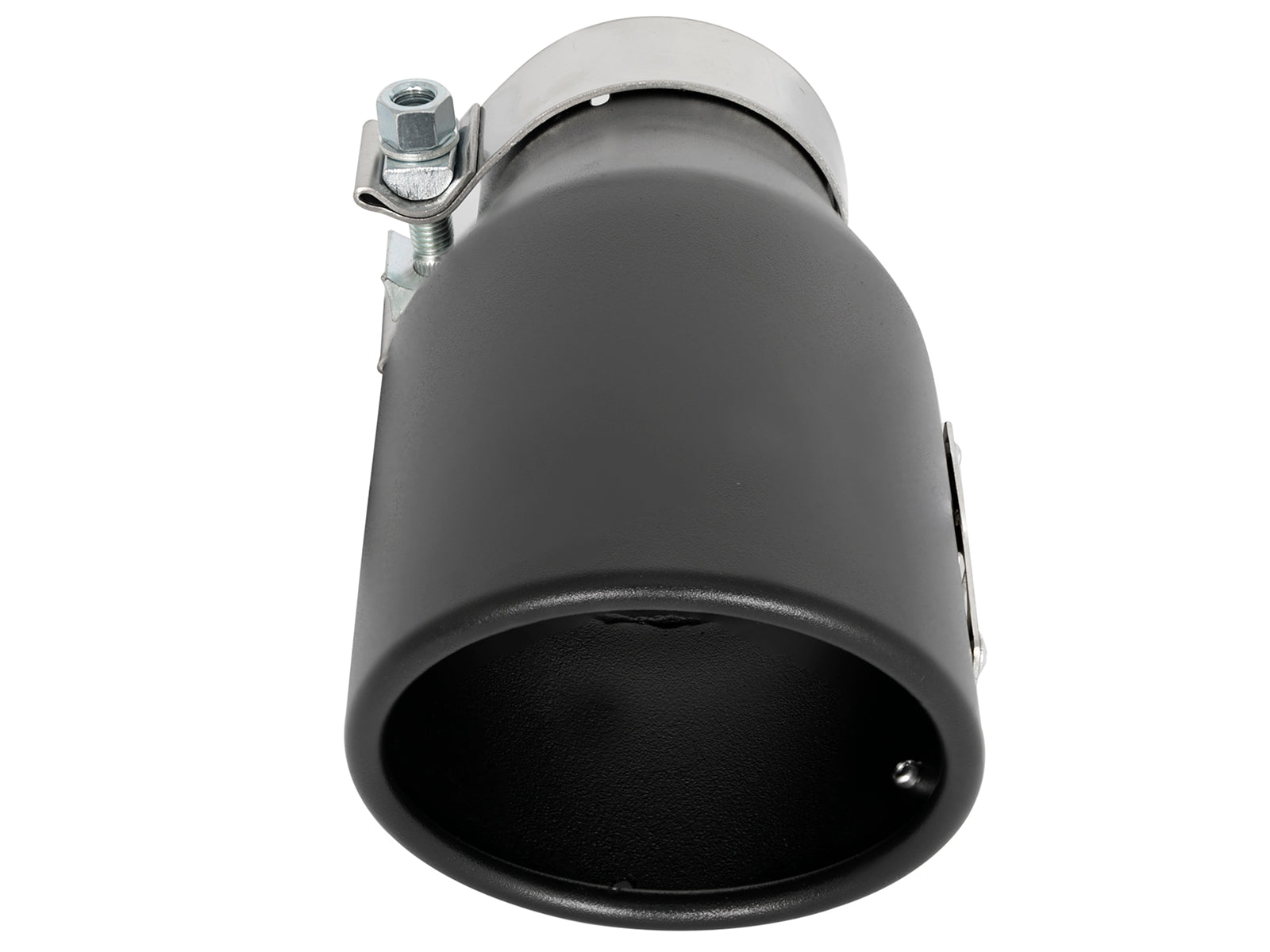 aFe MACH Force-Xp 409 3in In x 4.5in Out x 9in SS Black Driver Side Exhaust Tip | (49T30452-B09)