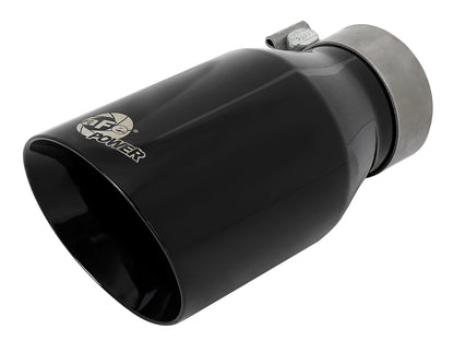 aFe MACH Force-Xp 304 SS Double-Wall Clamp-On Exhaust Tip | Universal (49T30454-B092)
