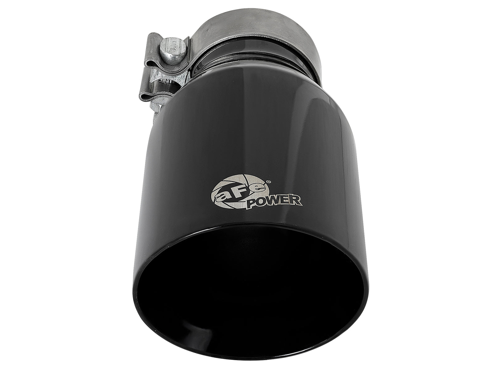 aFe MACH Force-Xp 304 SS Double-Wall Clamp-On Exhaust Tip | Universal (49T30454-B092)