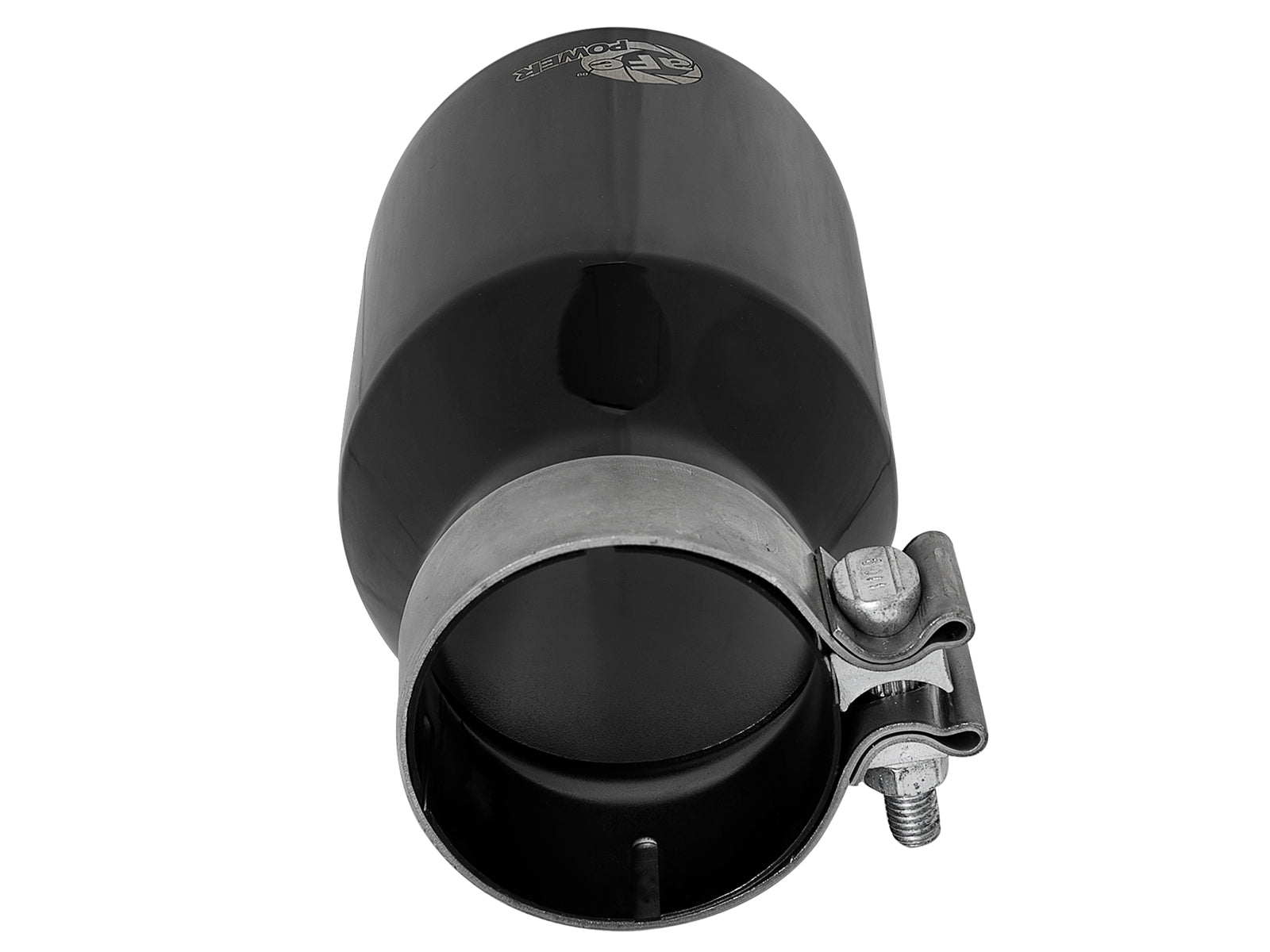 aFe MACH Force-Xp 304 SS Double-Wall Clamp-On Exhaust Tip | Universal (49T30454-B092)