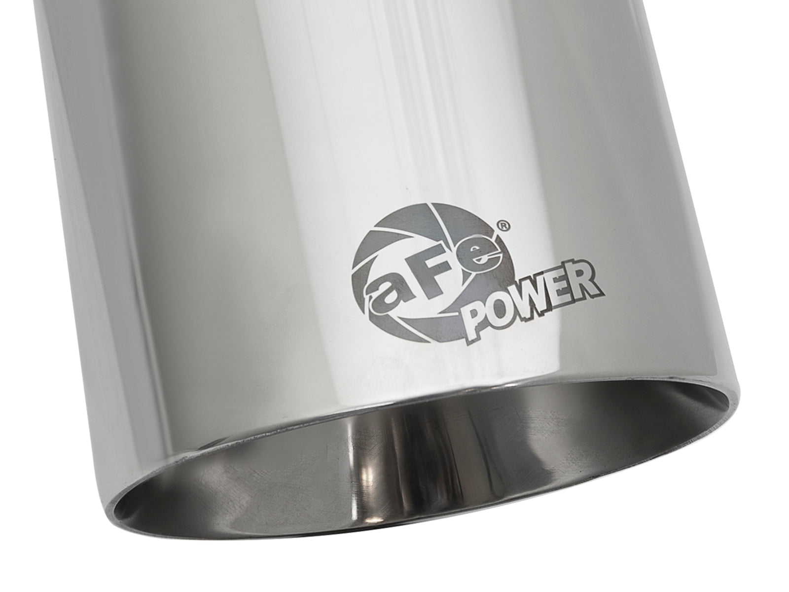 aFe MACH Force-Xp SS 3in Inlet/4-1/2in Outlet/9in Length D&S Clamp-On Exhaust Tip (49T30454-P092)