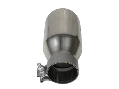 aFe MACH Force-Xp SS Double-Wall Clamp-On Exhaust Tip | 3in Inlet 4.5in Outlet (49T30454-P093)